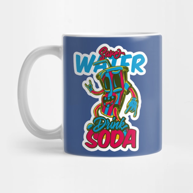 save water drink soda 1 by Hunters shop